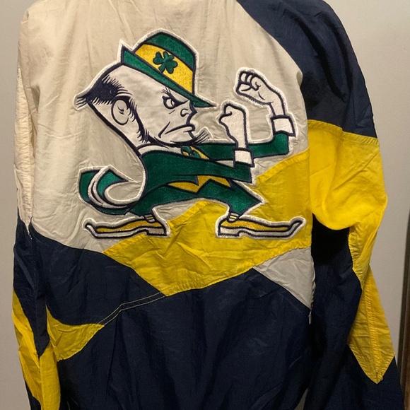 APEX ONE Windbreaker NOTRE DAME FIGHTING IRISH UNIVERSITY  size  Medium  unisex - Picture 13 of 16